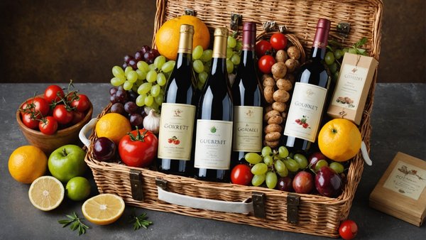 Panier gourmand à offrir : méditerranée dans un coffret